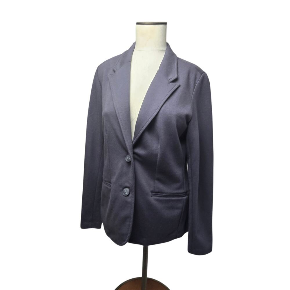 Port Autority Women's Blazer Size Medium Gray